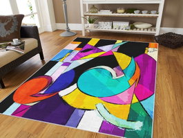 Conceptum Alfombra Tejida Multicolor 160 x 230 cm